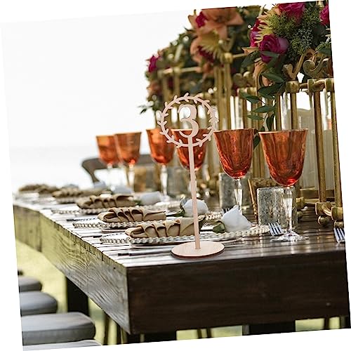 GLEAVI 10 Stück Teiliges Holz Hochzeit Tischnummern mit Hohldesign Rustikale Dekorative Zahlen für Tischdekoration bei Hochzeitsfeiern Wiederverwendbar und Praktisch GLEAVI 10 Stück Teiliges Holz Hochzeit Tischnummern mit Hohldesign Rustikale Dekorative Zahlen für Tischdekoration bei Hochzeitsfeiern Wiederverwendbar und Praktisch von GLEAVI