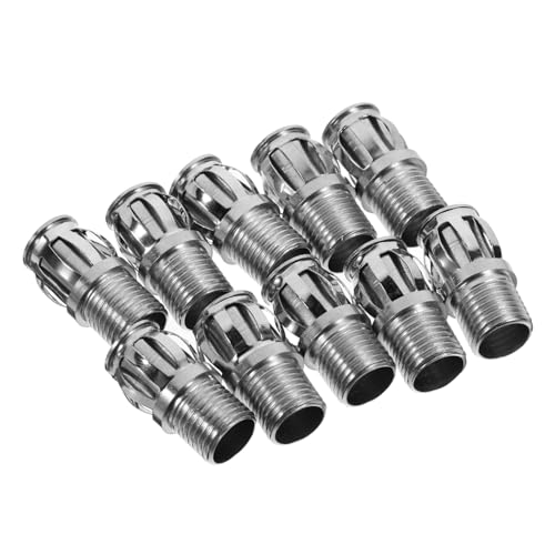 GLEAVI 10 Stück Teiliges Lampenfassung Metallclip mit Gewinde Schnelle Befestigung Einfache Installation Sicherer Halt für Leuchtmittel Langlebiger Lampenhalter für Lichtausstattung von GLEAVI