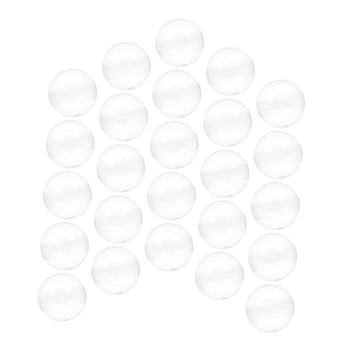 GLEAVI 100 Stück Gacha-Schale Behälter Für Kapseln Leerer Ball Für Party Klare, Runde Verkaufskapseln Leere Kapseln Bulk Muscheln Zum Basteln Zubehör Für Verkaufsautomaten Plastik von GLEAVI