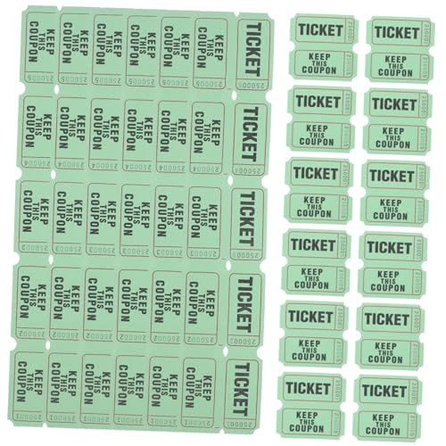 GLEAVI 100 Stück Gewinnspielkarten für Veranstaltungen Spiele und Feiern Grüne Ticketlabels für Aktivitäten Interaktive Teilnahmeformulare und Verlosungen GLEAVI 100 Stück Gewinnspielkarten für Veranstaltungen Spiele und Feiern Grüne Ticketlabels für Aktivitäten Interaktive Teilnahmeformulare und Verlosungen von GLEAVI