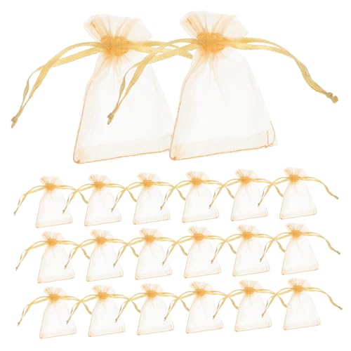 GLEAVI 100 Stück goldene organzabeutel Schmuckbeutel Kordelzug Schmuckbeutel mit Kordelzug Organza-Schmucksüßigkeitsbeutel Kleine Kordelstring -Taschen Bonbon -Draw -String -Tasche Nylon GLEAVI 100 Stück goldene organzabeutel Schmuckbeutel Kordelzug Schmuckbeutel mit Kordelzug Organza-Schmucksüßigkeitsbeutel Kleine Kordelstring -Taschen Bonbon -Draw -String -Tasche Nylon von GLEAVI