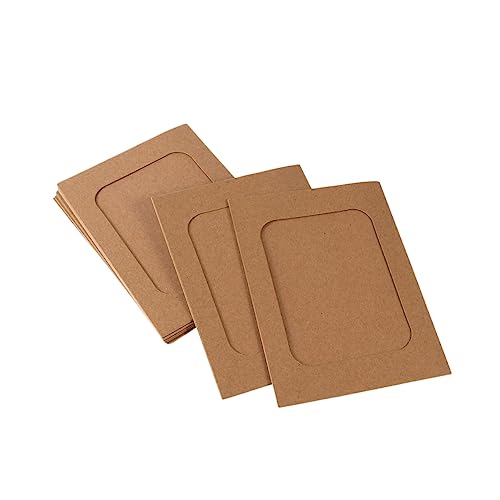 GLEAVI 10Stücke DIY Teiliges Fotorahmen aus Kraftpapier mit Clips und Juteseil zum Aufhängen für Hochzeitsdeko und Kreative Projekte Bilderrahmen für Besondere GLEAVI 10Stücke DIY Teiliges Fotorahmen aus Kraftpapier mit Clips und Juteseil zum Aufhängen für Hochzeitsdeko und Kreative Projekte Bilderrahmen für Besondere von GLEAVI