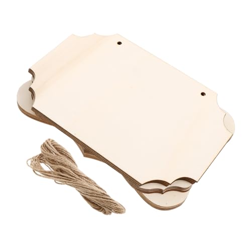 GLEAVI 12 Stück Diy Holzschilder Unlackierte Holzplatten Blanko Holzschilder für Basteln und Dekoration Restaurant Geschäft oder Zuhause GLEAVI 12 Stück Diy Holzschilder Unlackierte Holzplatten Blanko Holzschilder für Basteln und Dekoration Restaurant Geschäft oder Zuhause von GLEAVI
