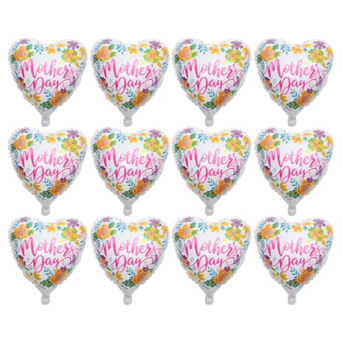 GLEAVI 12 Stück Folienballons Ballons Masse Partyballons Partydekorationen Dekorationsfest LED hochzeitsdeko Folienmottertag Luftballons große Luftballons Aluminiumfolie GLEAVI 12 Stück Folienballons Ballons Masse Partyballons Partydekorationen Dekorationsfest LED hochzeitsdeko Folienmottertag Luftballons große Luftballons Aluminiumfolie von GLEAVI