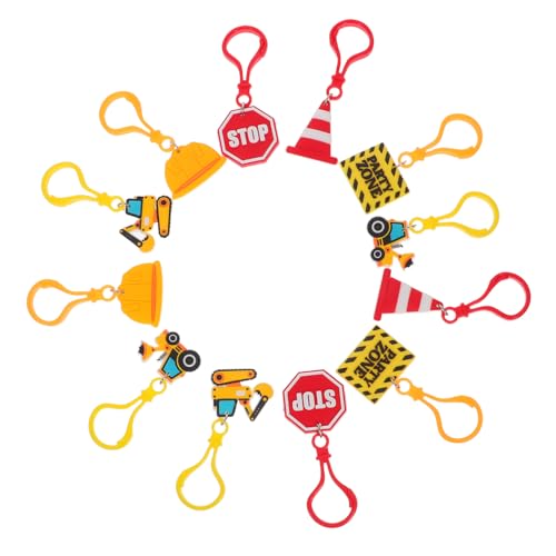 GLEAVI 12 Stück Mini Werkzeug Schlüsselanhänger Kunststoff Bau-thema Schlüsselringe für Kindergeburtstag Partygeschenke Ingenieur Fahrzeug Anhänger Zubehör GLEAVI 12 Stück Mini Werkzeug Schlüsselanhänger Kunststoff Bau-thema Schlüsselringe für Kindergeburtstag Partygeschenke Ingenieur Fahrzeug Anhänger Zubehör von GLEAVI