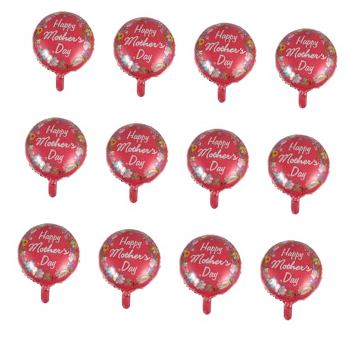 GLEAVI 12 Stück Muttertags Ballon Folienballons mit Blumenkranz Dekorative für Muttertag Unvergessliche Feierlichkeiten und Familienfotos GLEAVI 12 Stück Muttertags Ballon Folienballons mit Blumenkranz Dekorative für Muttertag Unvergessliche Feierlichkeiten und Familienfotos von GLEAVI