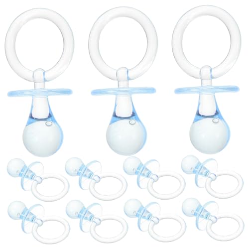 GLEAVI 12 Stück Teiliges Anhänger Leichte Babyparty Dekoration Kleine Blaue Pacifier Ornamente für Shower Party und Partyzubehör GLEAVI 12 Stück Teiliges Anhänger Leichte Babyparty Dekoration Kleine Blaue Pacifier Ornamente für Shower Party und Partyzubehör von GLEAVI