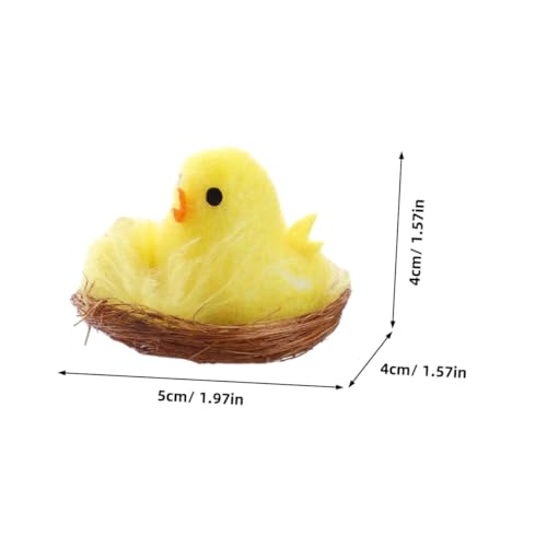 GLEAVI 12 Stück Teiliges Flauschige Plüschspielzeug Mini Osterdeko für DIY Basteln Geschenkideen Weiche Langlebige Osterdekoration für Party und Zuhause GLEAVI 12 Stück Teiliges Flauschige Plüschspielzeug Mini Osterdeko für DIY Basteln Geschenkideen Weiche Langlebige Osterdekoration für Party und Zuhause von GLEAVI