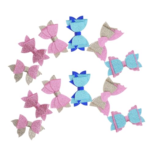 GLEAVI 12 Stück Teiliges Glitzer schleifen Haarspangen für Mädchen mit Weicher Filzunterlage Leichte Haarklammern Sanfter Schutz für Kinderhaar für Alltag und Party DIY GLEAVI 12 Stück Teiliges Glitzer schleifen Haarspangen für Mädchen mit Weicher Filzunterlage Leichte Haarklammern Sanfter Schutz für Kinderhaar für Alltag und Party DIY von GLEAVI