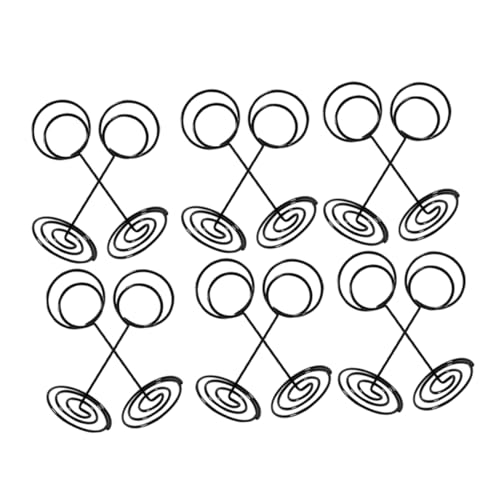 GLEAVI 12 Stück Tischnummer Ordner Hochzeit Ort Inhaber Zahlen Stand Braut- Mini Karte Weiß Tischnummer Steht Drahthalter Für Kabel Bild Staffelei Ständer Memo-clip Kohlenstoffstahl Black GLEAVI 12 Stück Tischnummer Ordner Hochzeit Ort Inhaber Zahlen Stand Braut- Mini Karte Weiß Tischnummer Steht Drahthalter Für Kabel Bild Staffelei Ständer Memo-clip Kohlenstoffstahl Black von GLEAVI