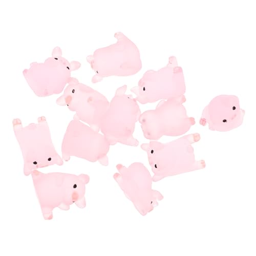 GLEAVI 12Stücke Harz Schwein Figuren DIY Schmuckanhänger Telefonhüllen Schwein Ornamente für Haarklammern Fotorahmen Handwerksprojekte GLEAVI 12Stücke Harz Schwein Figuren DIY Schmuckanhänger Telefonhüllen Schwein Ornamente für Haarklammern Fotorahmen Handwerksprojekte von GLEAVI