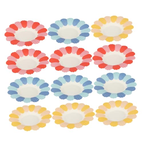 GLEAVI 150 Stück Dekorative Papierschale Rose Und geformt bunte Teller für die Party Blumen Rosa einweggeschirr Essgeschirr aus Papier Kuchenplatten Partyteller aus Papier GLEAVI 150 Stück Dekorative Papierschale Rose Und geformt bunte Teller für die Party Blumen Rosa einweggeschirr Essgeschirr aus Papier Kuchenplatten Partyteller aus Papier von GLEAVI