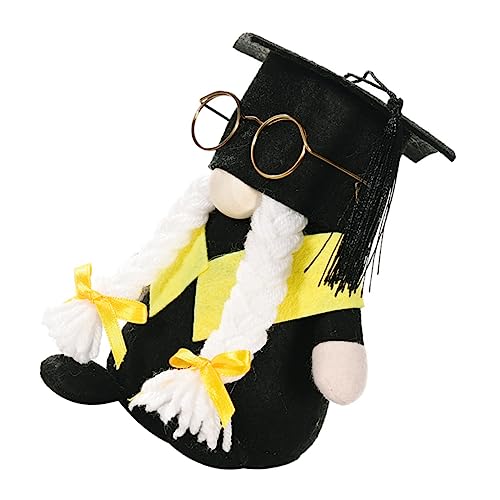 GLEAVI 1stück Abschluss GNOME Puppe Mit Brille Und Doktorhut Einzigartige Dekoration Für Graduierungsfeiern Geschenkgutschein Für Und Kollegen Hübsche Tischdeko GLEAVI 1stück Abschluss GNOME Puppe Mit Brille Und Doktorhut Einzigartige Dekoration Für Graduierungsfeiern Geschenkgutschein Für Und Kollegen Hübsche Tischdeko von GLEAVI