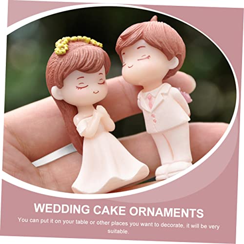 GLEAVI 2 Paare Niedliche Cartoon Brautpaar Figuren Hochzeitstorten Deko Strapazierfähige Farbechte Hochzeitsdeko Figuren Romantische Tischdekoration für Valentinstag und GLEAVI 2 Paare Niedliche Cartoon Brautpaar Figuren Hochzeitstorten Deko Strapazierfähige Farbechte Hochzeitsdeko Figuren Romantische Tischdekoration für Valentinstag und von GLEAVI
