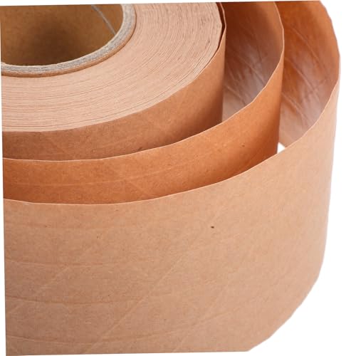GLEAVI 2 Rollen Kraftpapier Packband Wasseraktiviert Beschreibbar Reißfest Biologisch Abbaubar Stark Haftend Schweres Verpackungsband für Sichere Kartonversiegelung und Versand GLEAVI 2 Rollen Kraftpapier Packband Wasseraktiviert Beschreibbar Reißfest Biologisch Abbaubar Stark Haftend Schweres Verpackungsband für Sichere Kartonversiegelung und Versand von GLEAVI