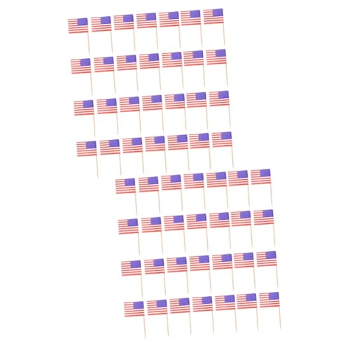 GLEAVI 2 Sätze Amerikanische Flaggen Cupcake Topper Usa Flaggen Dekoration Für Kuchen Pflanzen Partys Festivals Und Feierlichkeiten 200 Stück * 2 GLEAVI 2 Sätze Amerikanische Flaggen Cupcake Topper Usa Flaggen Dekoration Für Kuchen Pflanzen Partys Festivals Und Feierlichkeiten 200 Stück * 2 von GLEAVI