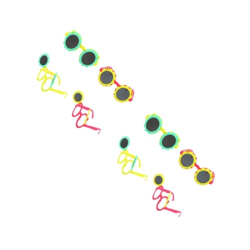 GLEAVI 2 Sätze Sonnenbrillen Für Für Strandpartys Gläser Lustige Partybrille Sonnenblumen-sonnenbrille Für Mädchen Kindersonnenbrille Jungen Stk 4 Stücke * 2 GLEAVI 2 Sätze Sonnenbrillen Für Für Strandpartys Gläser Lustige Partybrille Sonnenblumen-sonnenbrille Für Mädchen Kindersonnenbrille Jungen Stk 4 Stücke * 2 von GLEAVI