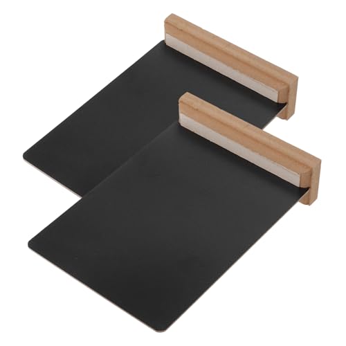 GLEAVI 2 Stück Mini-tafel Kreidebretter Kreidetafel Staffelei Zeichen Kleine Tafelschilder Mit Ständer Großes Tafelschild Menütafel Für Restaurant Mini -tafel Schwarz Holz GLEAVI 2 Stück Mini-tafel Kreidebretter Kreidetafel Staffelei Zeichen Kleine Tafelschilder Mit Ständer Großes Tafelschild Menütafel Für Restaurant Mini -tafel Schwarz Holz von GLEAVI