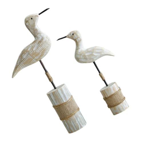 GLEAVI 2 Stück Seevogel-Ornament Nautische Dekoration Für Zu Hause Möwe Led-Statue Strandaufsätze Für Tische Muscheln Küstendekor Für Zuhause Statuen Von Seevögeln Ozeandekor Kiefernholz GLEAVI 2 Stück Seevogel-Ornament Nautische Dekoration Für Zu Hause Möwe Led-Statue Strandaufsätze Für Tische Muscheln Küstendekor Für Zuhause Statuen Von Seevögeln Ozeandekor Kiefernholz von GLEAVI