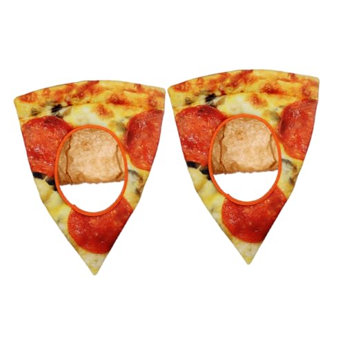 GLEAVI 2 Stück Teiliges Pizza Kostüm Hüte Realistischer Pizza-form Kopfbedeckung Atmungsaktiv Langlebig Vielseitig für Karneval Festival Cosplay Kreative Halloween Deko GLEAVI 2 Stück Teiliges Pizza Kostüm Hüte Realistischer Pizza-form Kopfbedeckung Atmungsaktiv Langlebig Vielseitig für Karneval Festival Cosplay Kreative Halloween Deko von GLEAVI
