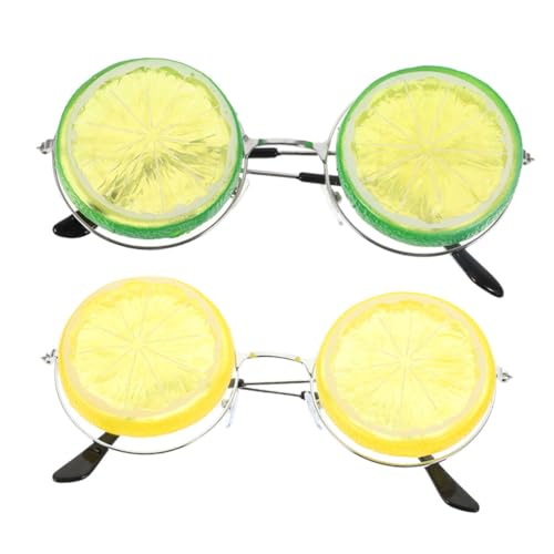 GLEAVI 2 Stück Zitronengläser Spaß Frauen Sommerparty-brille Partykleid, Lustige Brille Partygeschenke Gläser Lustige Brillen Cosplay-party-brille Sommer Brille Yellow Metall GLEAVI 2 Stück Zitronengläser Spaß Frauen Sommerparty-brille Partykleid, Lustige Brille Partygeschenke Gläser Lustige Brillen Cosplay-party-brille Sommer Brille Yellow Metall von GLEAVI