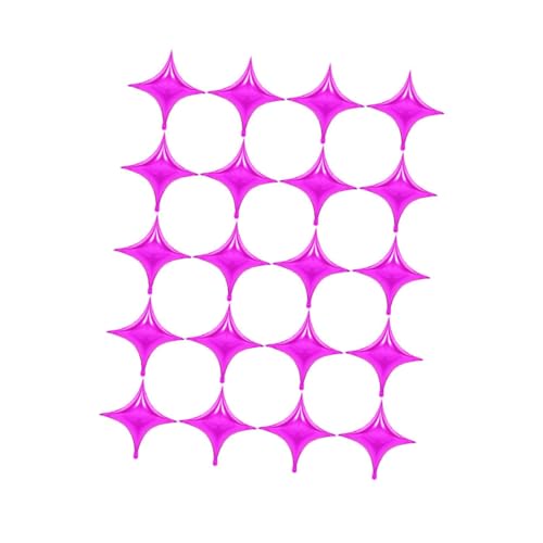 GLEAVI 20 Stück Vierpunkter Sternballon Luftballons Partyballons Hochzeitsballons GLEAVI 20 Stück Vierpunkter Sternballon Luftballons Partyballons Hochzeitsballons von GLEAVI