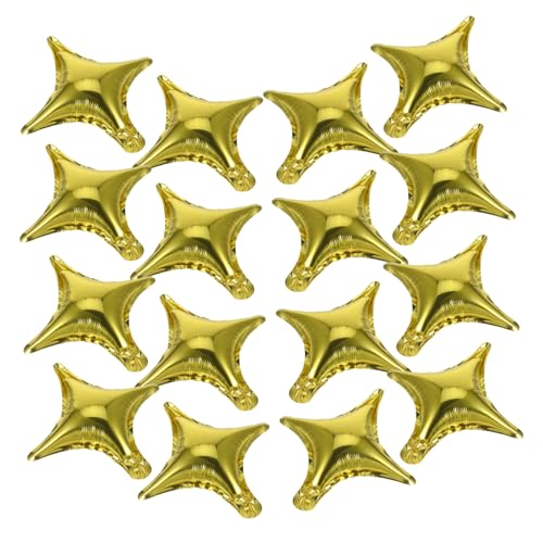 GLEAVI 20 Stück Vierpunkter Sternballon Mini Luftballons Ballongas Partyballons Hochzeitsballons GLEAVI 20 Stück Vierpunkter Sternballon Mini Luftballons Ballongas Partyballons Hochzeitsballons von GLEAVI