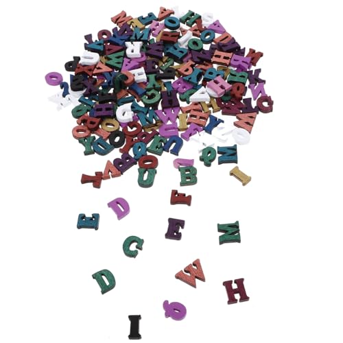 GLEAVI 200 Stück Bunte Holzbuchstaben Höhe DIY Holzalphabet für Wanddekoration Rustikale Holzbuchstaben zum Basteln Stabile Doppelseitig Bemalte für Party Hochzeit Kinderzimmer GLEAVI 200 Stück Bunte Holzbuchstaben Höhe DIY Holzalphabet für Wanddekoration Rustikale Holzbuchstaben zum Basteln Stabile Doppelseitig Bemalte für Party Hochzeit Kinderzimmer von GLEAVI