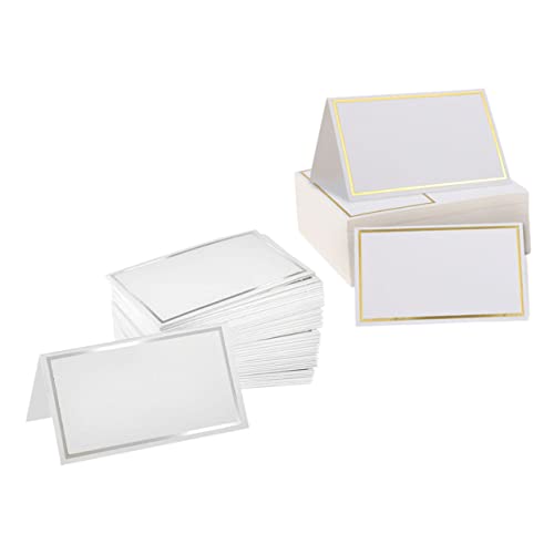 GLEAVI 200Stücke Hochzeit Tischkarten mit Goldfolienrahmen Leere Platzkarten für Hochzeitsfeiern Geburtstagsfeiern und Besondere Anlässe Rustikales Design Selbst Beschreibbar GLEAVI 200Stücke Hochzeit Tischkarten mit Goldfolienrahmen Leere Platzkarten für Hochzeitsfeiern Geburtstagsfeiern und Besondere Anlässe Rustikales Design Selbst Beschreibbar von GLEAVI