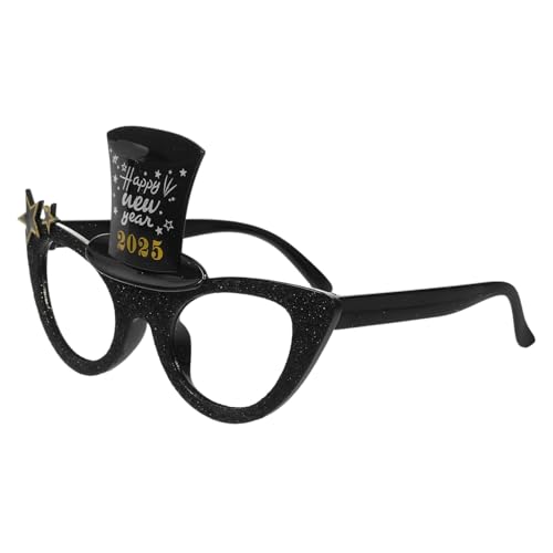 GLEAVI 2025 Partybrillen für das neue Jahr Foto-Requisiten für das neue Jahr Weihnachtsfeier Brille LED Vorabend fasching brille Partyzubehör Augendekoration Party-Brillen- Stk Black GLEAVI 2025 Partybrillen für das neue Jahr Foto-Requisiten für das neue Jahr Weihnachtsfeier Brille LED Vorabend fasching brille Partyzubehör Augendekoration Party-Brillen- Stk Black von GLEAVI