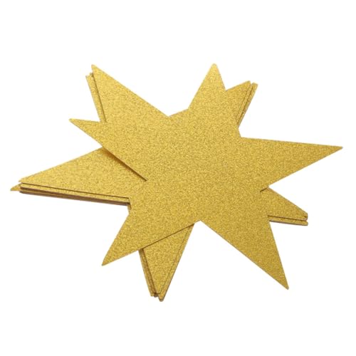 GLEAVI 24 Stück Papierstern Ausschnitte Papierausschnitte Goldene Sternaufkleber Glitzersterne Goldenes Konfetti Für Tische Pappausschnitte Tischkonfetti Sterne Dekorationen GLEAVI 24 Stück Papierstern Ausschnitte Papierausschnitte Goldene Sternaufkleber Glitzersterne Goldenes Konfetti Für Tische Pappausschnitte Tischkonfetti Sterne Dekorationen von GLEAVI