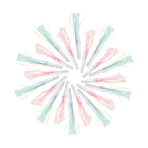 GLEAVI 24stücke Fringed Party Blowers Bunte Partytröten Für Kindergeburtstage Hochzeiten Silvester Und Festlichkeiten Als Partyzubehör Und von GLEAVI