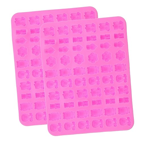 GLEAVI 2Stücke Silikon Gummibärchenform für DIY Süßigkeiten Hitzebeständig und Wiederverwendbar für Wachs und Harz Tiersilikonform für Kreative GLEAVI 2Stücke Silikon Gummibärchenform für DIY Süßigkeiten Hitzebeständig und Wiederverwendbar für Wachs und Harz Tiersilikonform für Kreative von GLEAVI