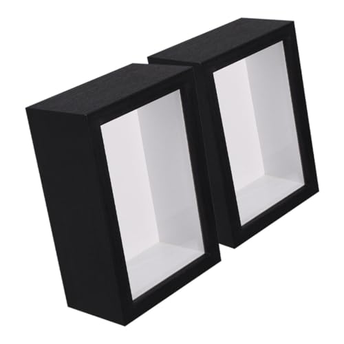 GLEAVI 2pcs Holzbox Bilderrahmen 3pack Holz 3d Bilderrahmen Cover Display Hülle Für Medaillen Hochzeitserinnerungen Tickets Und Fotos GLEAVI 2pcs Holzbox Bilderrahmen 3pack Holz 3d Bilderrahmen Cover Display Hülle Für Medaillen Hochzeitserinnerungen Tickets Und Fotos von GLEAVI