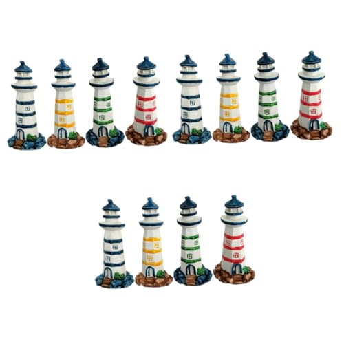 GLEAVI 3 Sätze Leuchtturm-Ornament Nautische Themendekoration Dekorativer Leuchtturm Leuchtturm Am Meer Dekorationen Am Meer Leuchtturmfigur Party Harz 4 Stück * 3 GLEAVI 3 Sätze Leuchtturm-Ornament Nautische Themendekoration Dekorativer Leuchtturm Leuchtturm Am Meer Dekorationen Am Meer Leuchtturmfigur Party Harz 4 Stück * 3 von GLEAVI