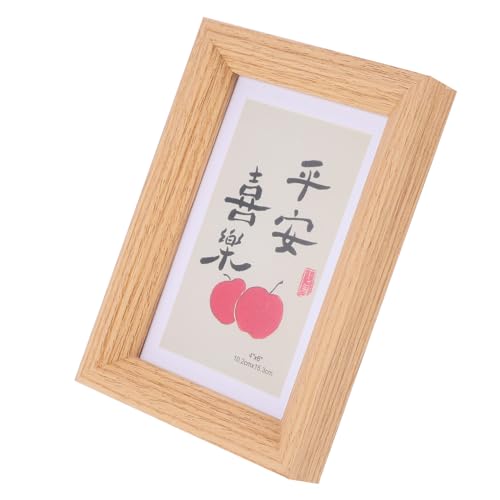 GLEAVI 3 Stück Teiliges Holz Fotorahmen Minimalistisches Design für Tischdekoration Vielseitige und Kompakte Bilderrahmen für Fotos für Schlafzimmer und Wohnräume GLEAVI 3 Stück Teiliges Holz Fotorahmen Minimalistisches Design für Tischdekoration Vielseitige und Kompakte Bilderrahmen für Fotos für Schlafzimmer und Wohnräume von GLEAVI