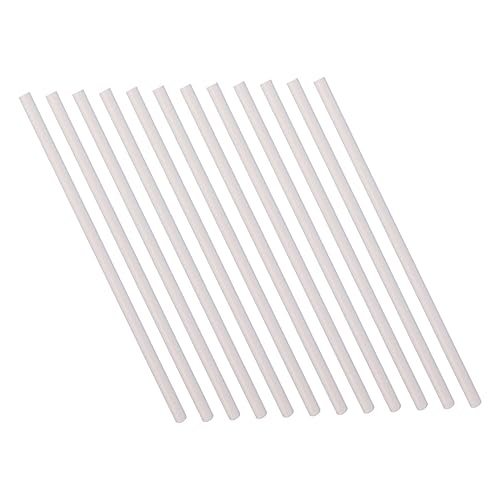 GLEAVI 30 Stück Hot Melt Klebesticks Stark Haftend Transparent Flexible DIY Bastelklebesticks für Holz Metall Kunststoff Keramik und Textilien Geeignet für Heißklebepistole von GLEAVI