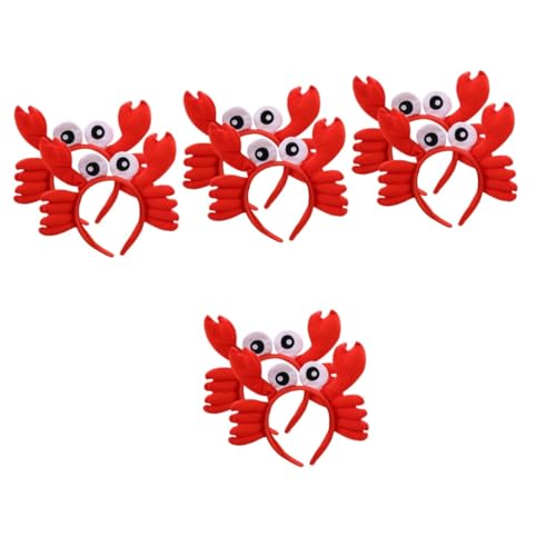 GLEAVI 4 Sätze Stirnbänder Lustige Tier Kopfbedeckungen Für Cosplay Partys Und Karneval Kreative Haarreifen Für Mädchen Und Frauen Accessoires Für Halloween Und 2 Stück * 4 von GLEAVI