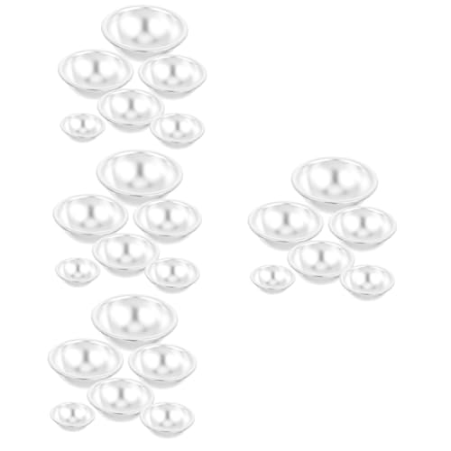 GLEAVI 4 Sätze Teiliges Diy Badekugel Mould Aus Backformen Für Badebomben Für Heimwerker Und Bäckereien Verschiedene 6 Stück * 4 von GLEAVI
