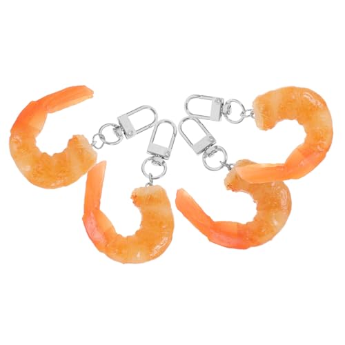 GLEAVI 4 Stück Realistischer Shrimp Schlüsselanhänger Imitation Lebensmittel Modell für Taschen Schlüssel und Kreative Dekoration Langlebiges PVC Material Einzigartige Geschenkidee für GLEAVI 4 Stück Realistischer Shrimp Schlüsselanhänger Imitation Lebensmittel Modell für Taschen Schlüssel und Kreative Dekoration Langlebiges PVC Material Einzigartige Geschenkidee für von GLEAVI