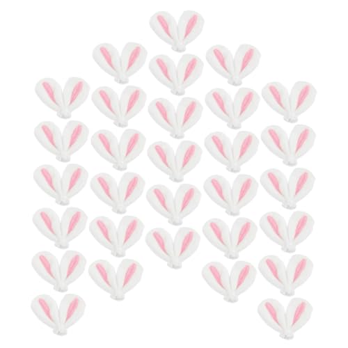 GLEAVI 40 Stück Bastelset mit Kaninchenohren Haarschmuck Materialien für DIY Haarspangen und Dekoration für Parties und Kreative Anlässe Lebhaftem Rosa GLEAVI 40 Stück Bastelset mit Kaninchenohren Haarschmuck Materialien für DIY Haarspangen und Dekoration für Parties und Kreative Anlässe Lebhaftem Rosa von GLEAVI