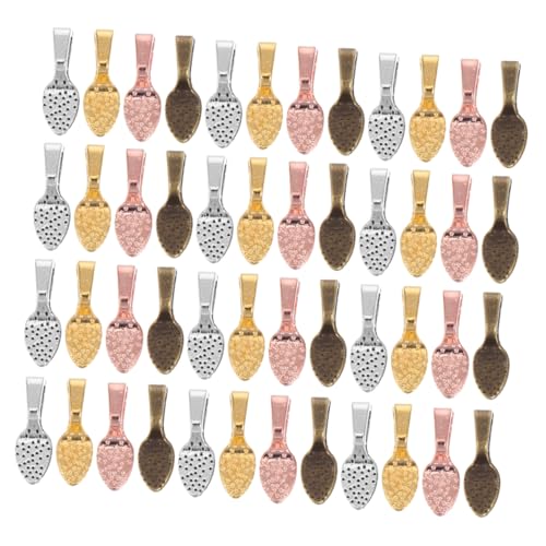 GLEAVI 400stücke Kleine Anhängerösen Ovaler Anhänger Zum Aufkleben Für Herstellung Von Schmuck Ohrringen Schmuckzubehör GLEAVI 400stücke Kleine Anhängerösen Ovaler Anhänger Zum Aufkleben Für Herstellung Von Schmuck Ohrringen Schmuckzubehör von GLEAVI