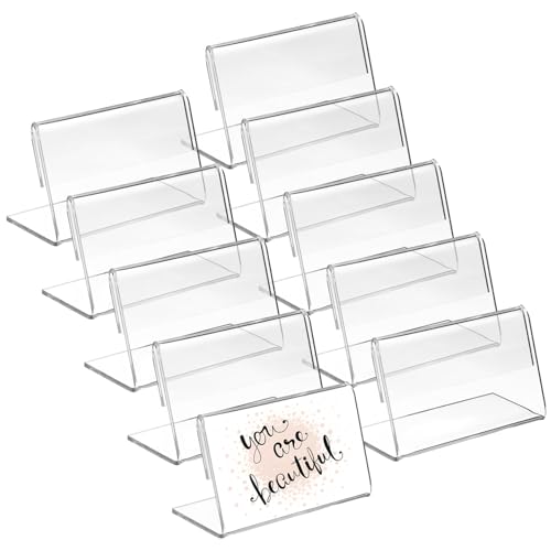 GLEAVI 48 Stück Transparente Tischkarte Tischplatte Zeichenhalter Platzkartenhalter Für Den Tisch Visitenkartenhalter Zeichen Staffelei Inhaber Schilderhalter Für Den Tisch Anzeige P.s GLEAVI 48 Stück Transparente Tischkarte Tischplatte Zeichenhalter Platzkartenhalter Für Den Tisch Visitenkartenhalter Zeichen Staffelei Inhaber Schilderhalter Für Den Tisch Anzeige P.s von GLEAVI