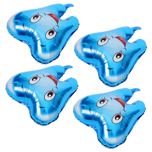 GLEAVI 4Stücke Themen Luftballons Lustige Dekoration für Babyparty und Geburtstagsfeiern Langlebige Aluminiumfolie für Indoor und Outdoor Anlässe Festliche GLEAVI 4Stücke Themen Luftballons Lustige Dekoration für Babyparty und Geburtstagsfeiern Langlebige Aluminiumfolie für Indoor und Outdoor Anlässe Festliche von GLEAVI