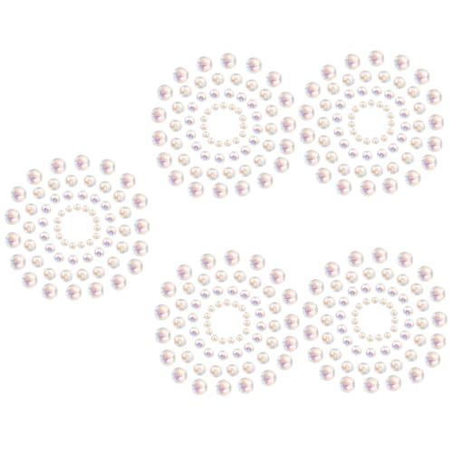 GLEAVI 5 Sätze Glasperlen Ab Farbige Runde Schmucksteine Für Diy Schmuckherstellung Armbänder Bastelbedarf 100 Stück * 5 GLEAVI 5 Sätze Glasperlen Ab Farbige Runde Schmucksteine Für Diy Schmuckherstellung Armbänder Bastelbedarf 100 Stück * 5 von GLEAVI