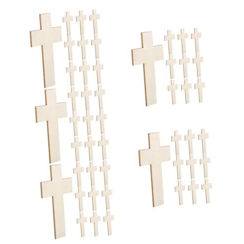 GLEAVI 5 Sätze Kreuz Malmaterial Kreuze Zum Basteln Für Malen Dekorieren DIY Holz 10 Stück * 5 GLEAVI 5 Sätze Kreuz Malmaterial Kreuze Zum Basteln Für Malen Dekorieren DIY Holz 10 Stück * 5 von GLEAVI