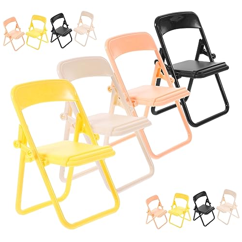 GLEAVI 5 Sätze Mini Stuhl Puppenhausmöbel Und Zubehör Handyhalter Miniatur Klappstuhl Modell Puppenhausmöbel Winziger Stuhl Requisite Hoch Für Stühle Desktop Telefon 12 Stück * 5 GLEAVI 5 Sätze Mini Stuhl Puppenhausmöbel Und Zubehör Handyhalter Miniatur Klappstuhl Modell Puppenhausmöbel Winziger Stuhl Requisite Hoch Für Stühle Desktop Telefon 12 Stück * 5 von GLEAVI