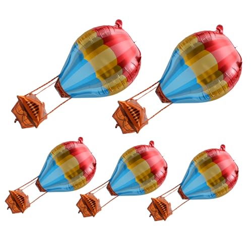 GLEAVI 5 Stück 4D Aluminiumfolienballon Babyparty -Dekorationen Ballons Geburtstag Geburtstagsdekorationen Dusche Partydekorationen luftballons Hochzeitsdekor Tischdekoration aus Ballons GLEAVI 5 Stück 4D Aluminiumfolienballon Babyparty -Dekorationen Ballons Geburtstag Geburtstagsdekorationen Dusche Partydekorationen luftballons Hochzeitsdekor Tischdekoration aus Ballons von GLEAVI