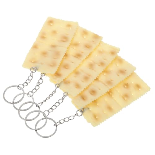 GLEAVI 5 Stück Anhänger Schlüsselanhänger Realistischer Lebensmittel Schlüsselanhänger Keks Simulationsspielzeug Simulation Lebensmittel Schlüsselanhänger Soda Cracker Schlüsselanhänger GLEAVI 5 Stück Anhänger Schlüsselanhänger Realistischer Lebensmittel Schlüsselanhänger Keks Simulationsspielzeug Simulation Lebensmittel Schlüsselanhänger Soda Cracker Schlüsselanhänger von GLEAVI