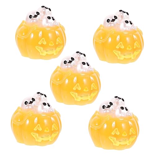 GLEAVI 5 Stück Kürbis -Skelett -Ornamente Halloween- Dekoration hängend Mikro Kürbisgeist Wohnkultur Halloween Indoor Decoration Mini-Gartenfiguren Halloween-Miniaturstatue Harz GLEAVI 5 Stück Kürbis -Skelett -Ornamente Halloween- Dekoration hängend Mikro Kürbisgeist Wohnkultur Halloween Indoor Decoration Mini-Gartenfiguren Halloween-Miniaturstatue Harz von GLEAVI